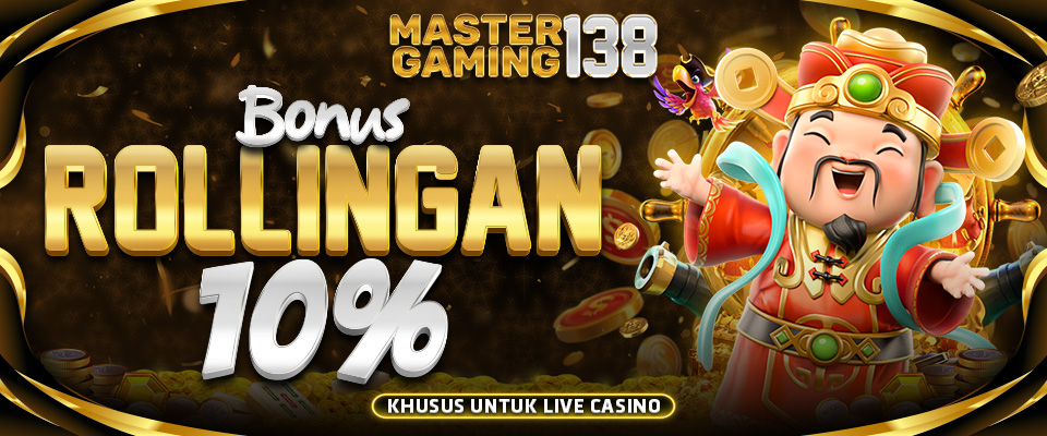 Bonus Rollingan Mingguan 10% - MG138
