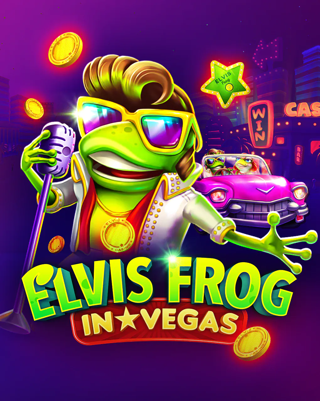 Elvis Frog In Vegas - MG138