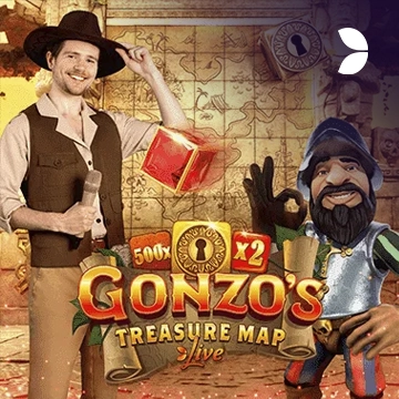Gonzos Treasure Map - MG138