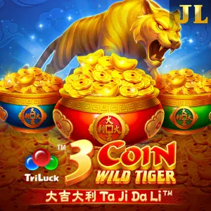 Jili : 3 Coin Wild Tiger - MG138