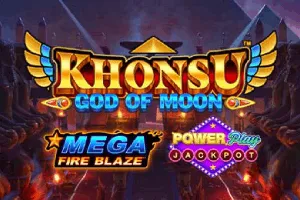 Mega Fire Blaze: Khonsu God of Moon PowerPlay Jackpot - MG138